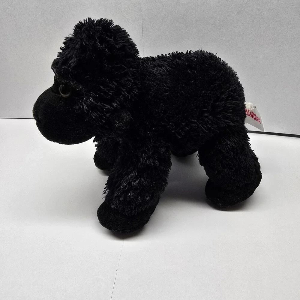 Aurora Gorilla Plush Stuffed Animal Unisex Small Black Safari Jungle Wildlife 6